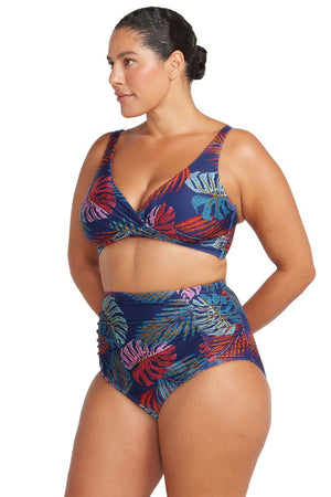Artesands Nu Ornare Raphael High Waist Rouched Swim Pant - Nu Ornare