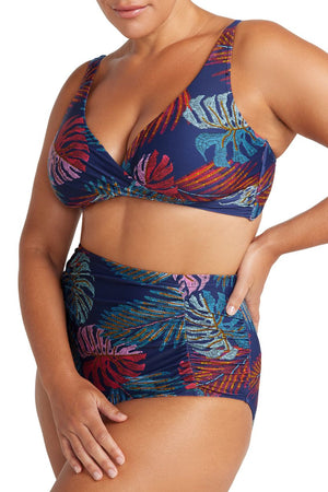 Artesands Nu Ornare Raphael High Waist Rouched Swim Pant - Nu Ornare
