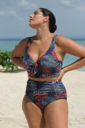 Artesands Nu Ornare Raphael High Waist Rouched Swim Pant - Nu Ornare