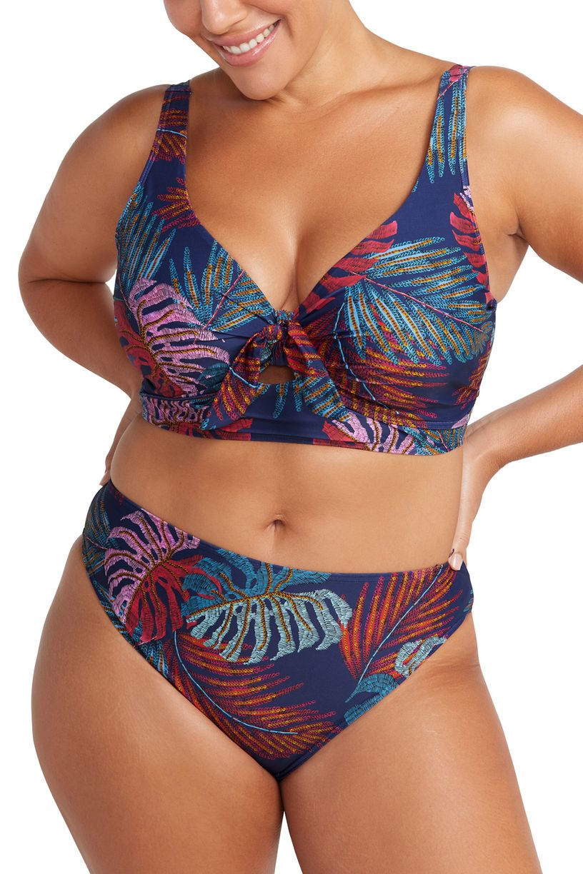 Artesands Nu Ornare Monet Curve Fit Mid Rise Swim Pant - Nu Ornare