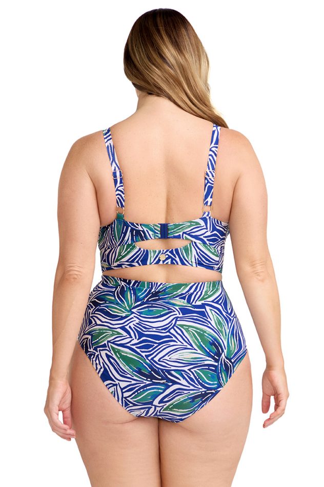 Artesands Cezanne D/DD Underwire Midriff Bikini Top - Palmeline