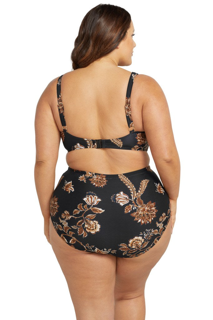 Artesands Raphael High Waist Rouched Swim pant - Chantique