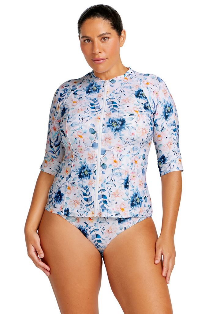 Artesands Seurat Sunsafe Top Mid Sleeve - Cordelia