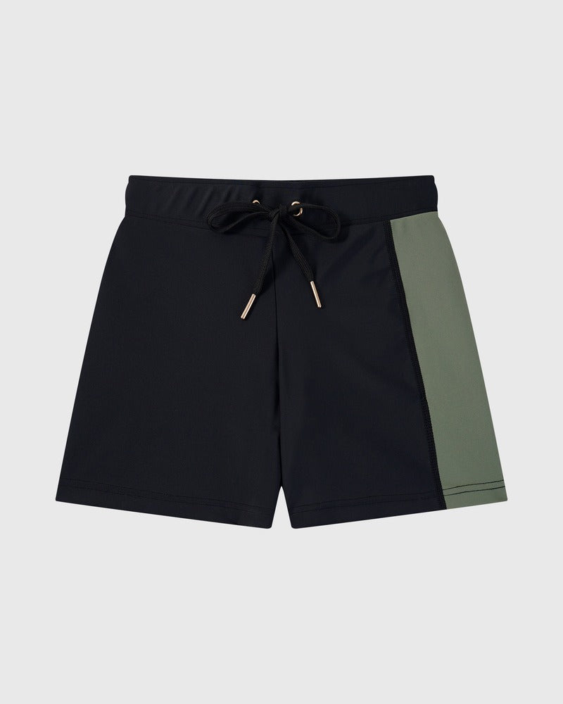 Aqua Blu Toddler Boys Lycra Swim Shorts - Building Blocks