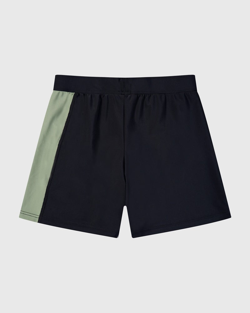 Aqua Blu Boys Lycra Swim Shorts - Building Blocks