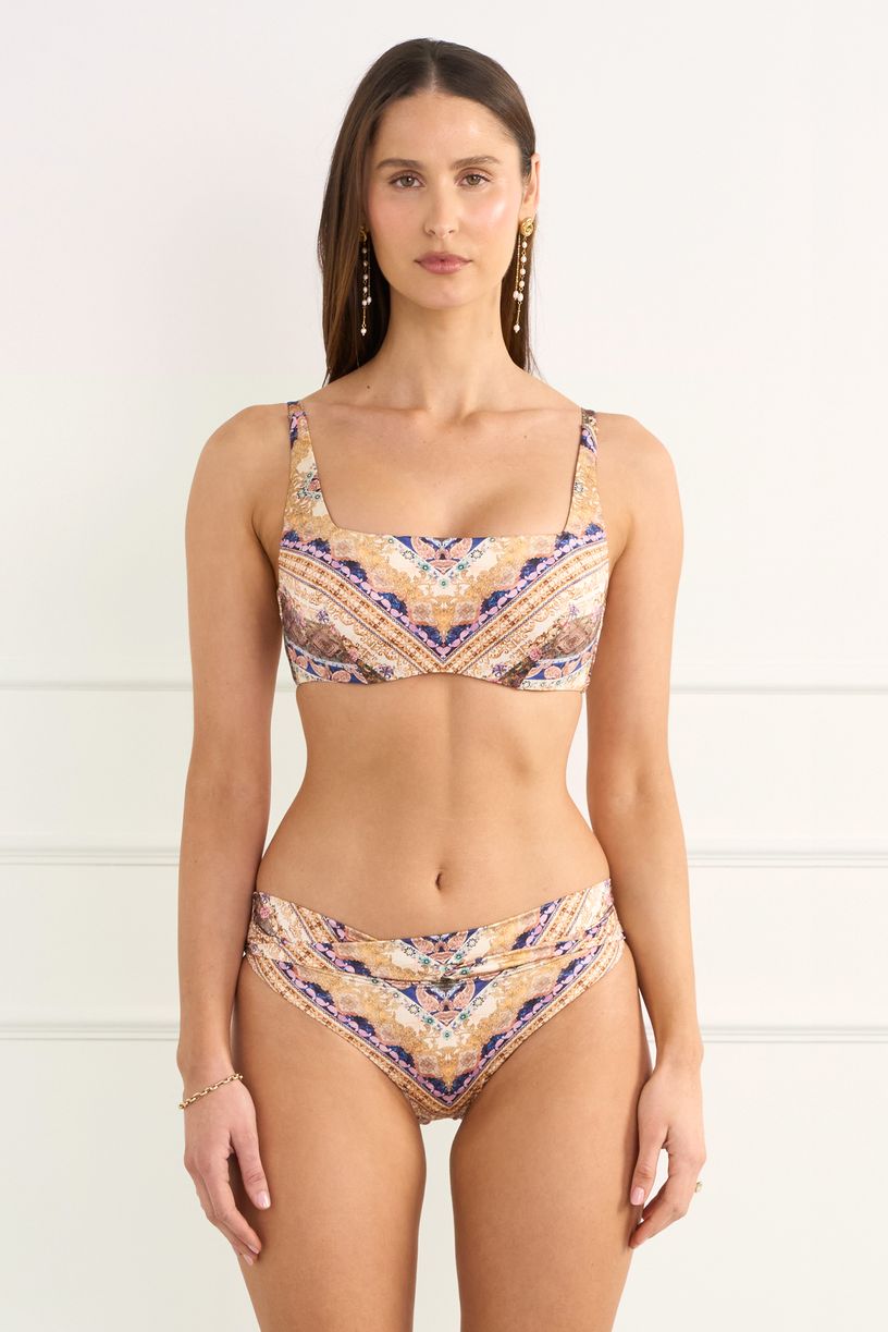 Aqua Blu Womens Malia Top - Entramado