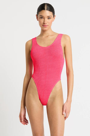 Bond-eye The Maxam One Piece - Neon Azalea Recycled