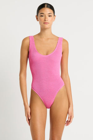 Bond-Eye The Mara One Piece - Candy Pink Recycled