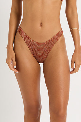 Bond-Eye Sign Brief - Ginger Lurex