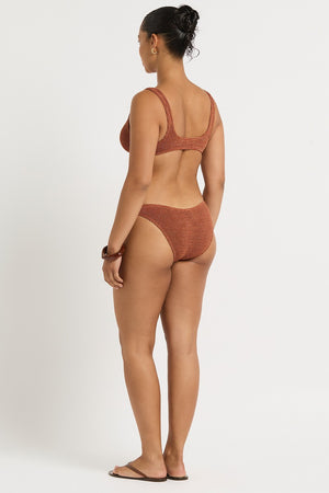 Bond-Eye Scout Crop - Ginger Lurex