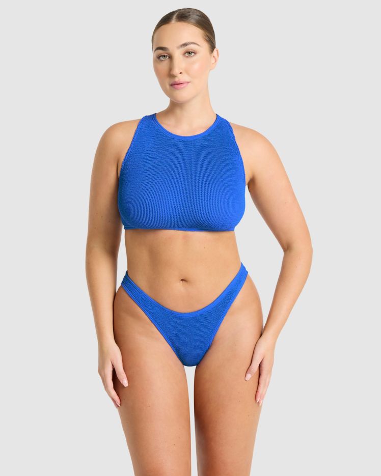 Bond-eye Sydney Crop - Cobalt Recycled