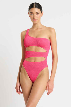 Bond-eye The Rico One Piece - Neon Azalea Recycled