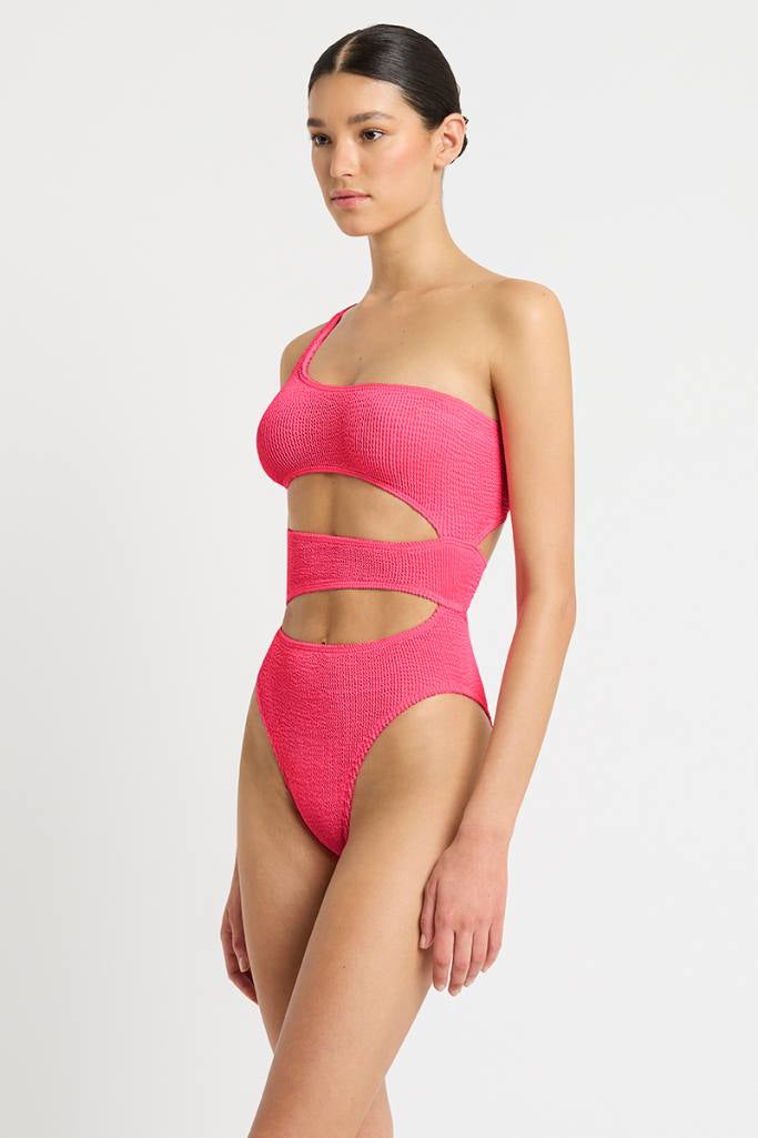 Bond-eye The Rico One Piece - Neon Azalea Recycled