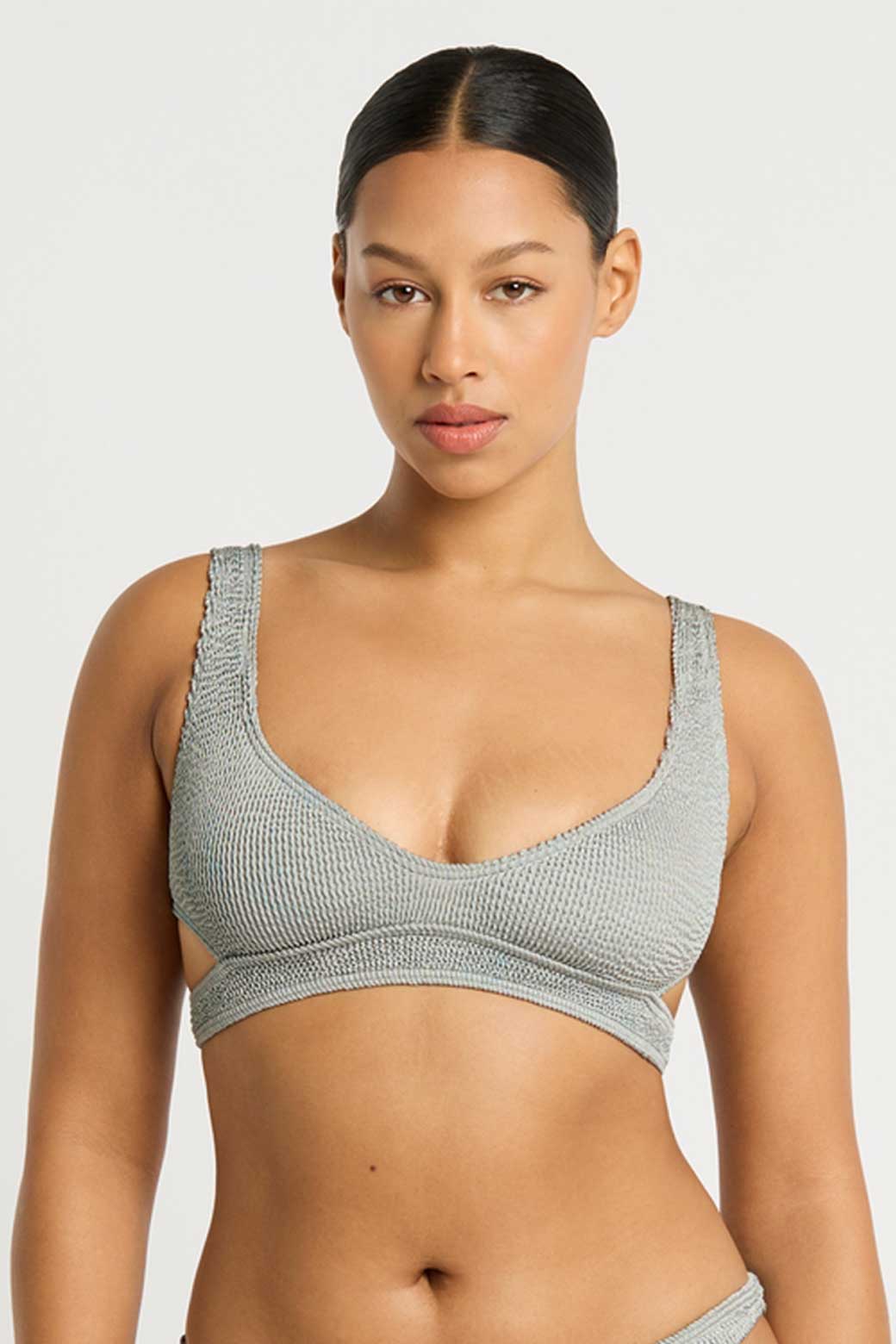 Bond-eye The Nino Crop - Chrome Shimmer