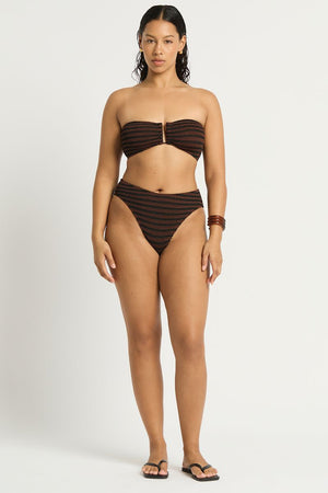 Bond-Eye Blake Bandeau - Carob/Black