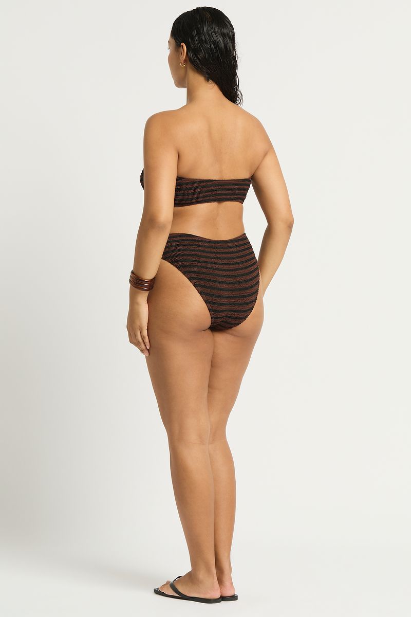 Bond-Eye Blake Bandeau - Carob/Black