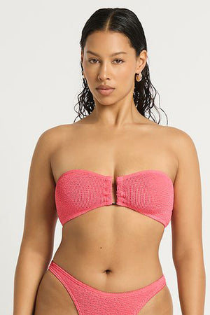 Bond-Eye Blake Bandeau - Coral Recycled