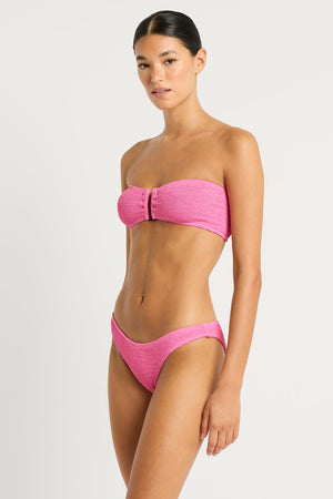 Bond-Eye The Blake Bandeau - Candy Pink Recycled