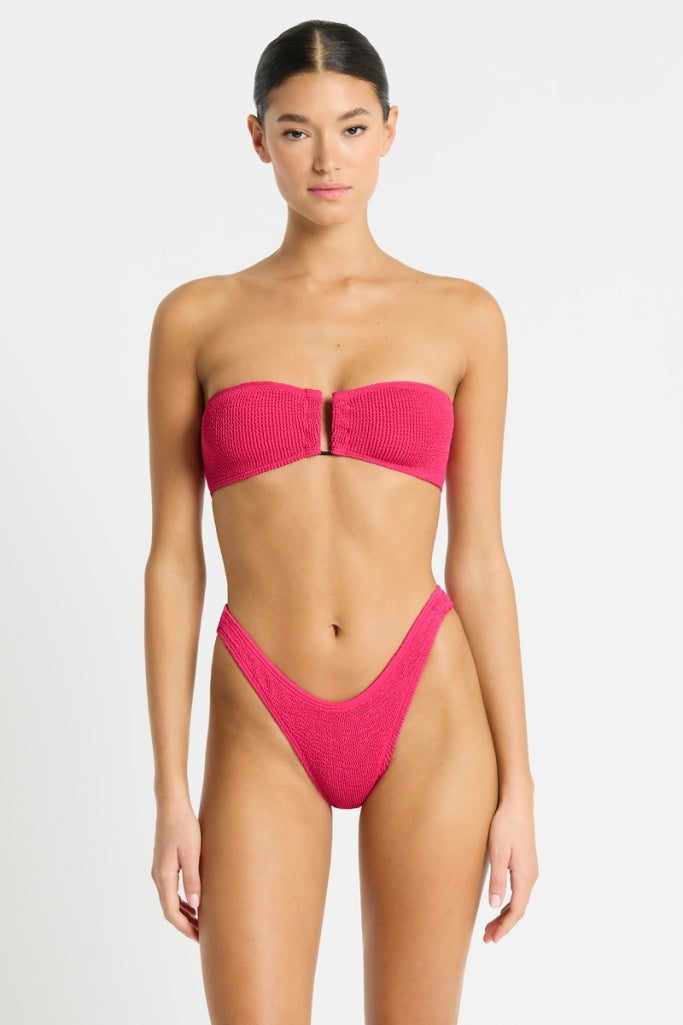 Bond-eye Blake Bandeau - Raspberry Recycled