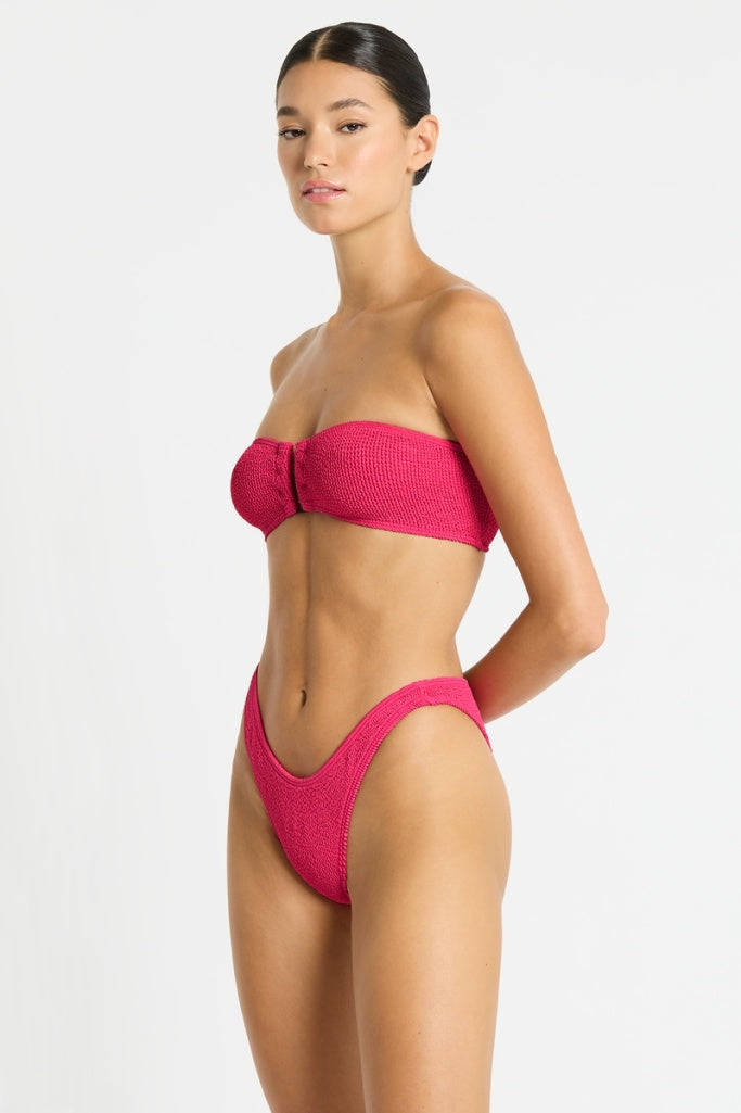 Bond-eye Blake Bandeau - Raspberry Recycled