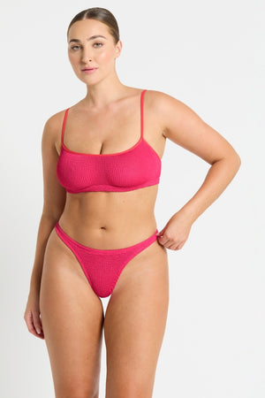 Bond-eye Vista Brief - Raspberry Recycled