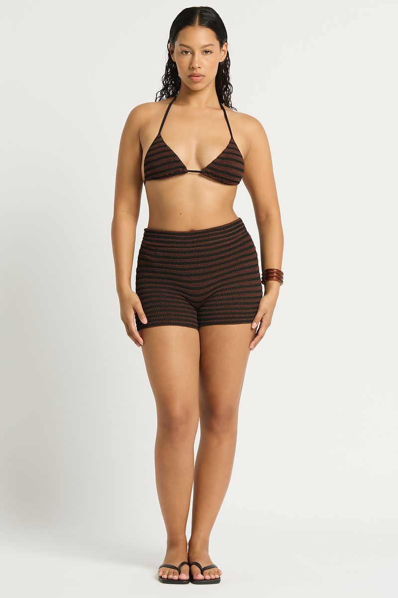 Bond-Eye Dom Short - Carob/Black