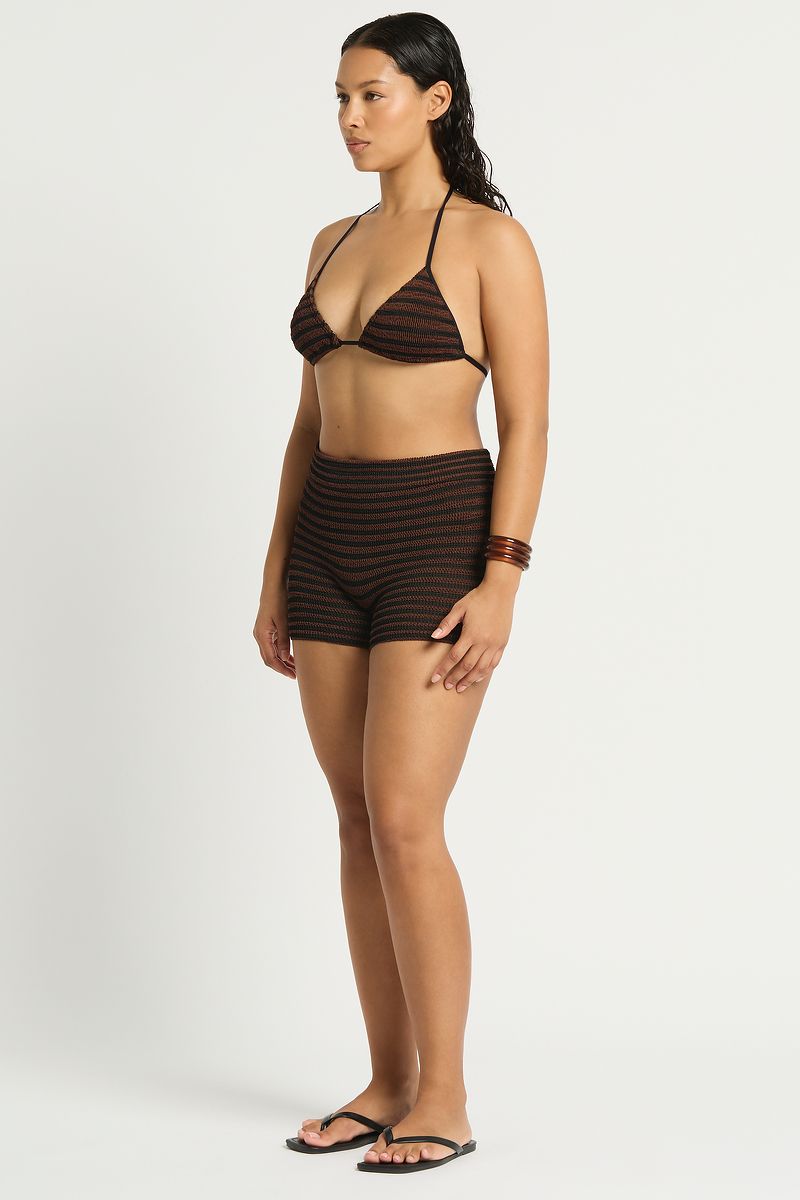 Bond-Eye Dom Short - Carob/Black