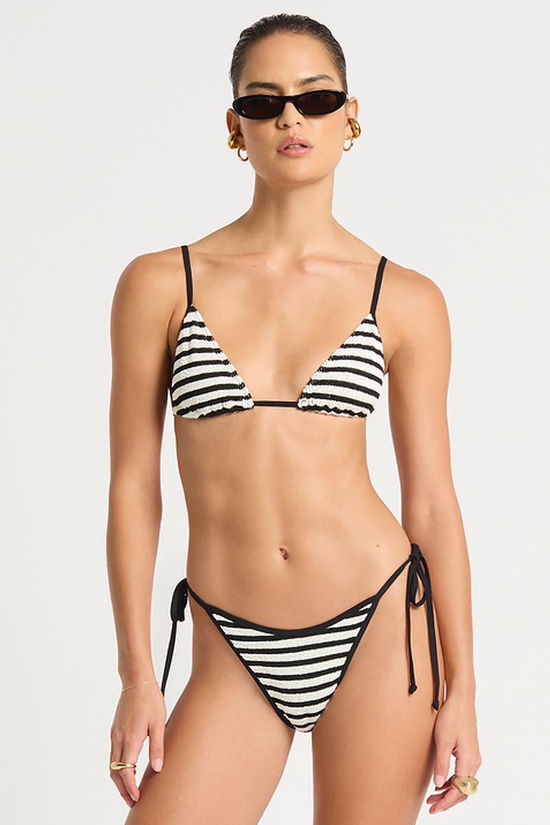 Bond-eye Luana Tri - Black Dot Stripe