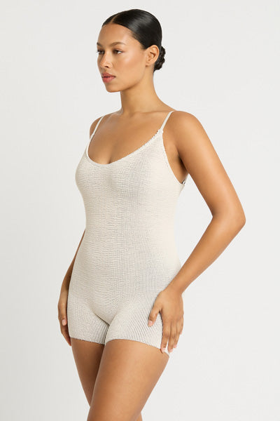 Bond-eye The Rene Playsuit - Coconut Milk