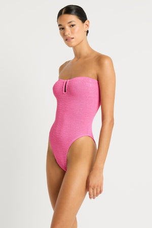 Bond-Eye The Blake One Piece - Candy Pink Recycled