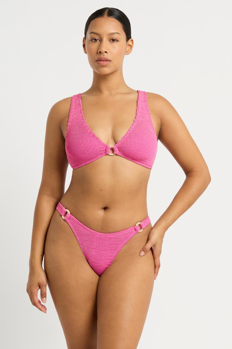 Bond-eye The Ring Scout Crop - Wildberry Lurex