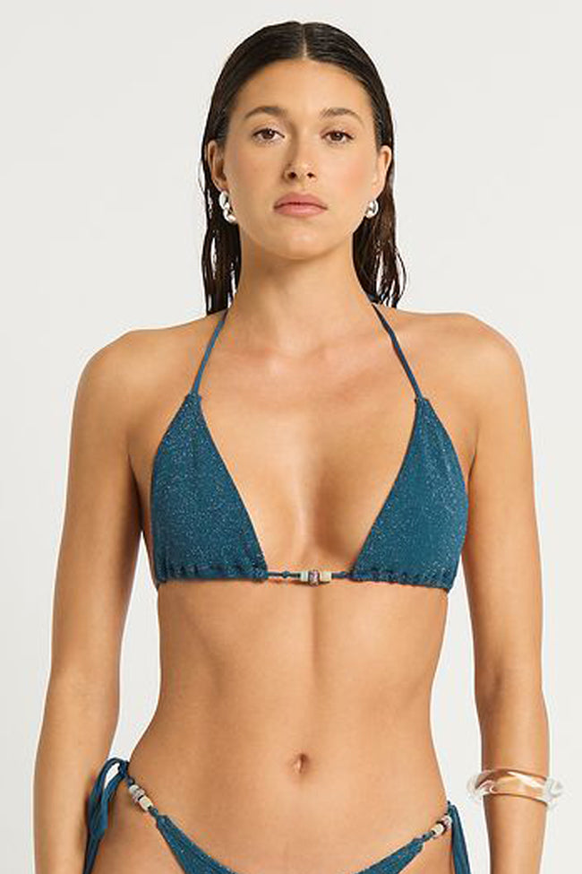 Bond-Eye Beaded Ingrid Tri - Ink Lurex