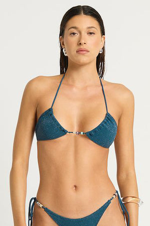 Bond-Eye Beaded Ingrid Tri - Ink Lurex
