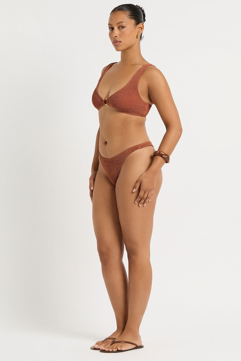 Bond-Eye Sinner Brief - Ginger Lurex