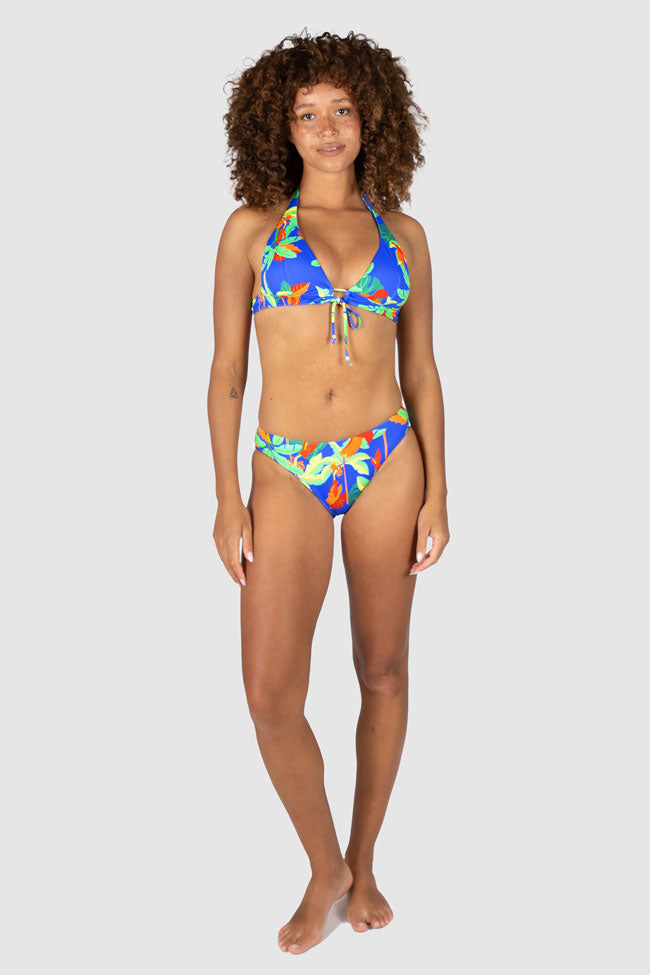 Baku Longline Halter Bra - Rio Grande