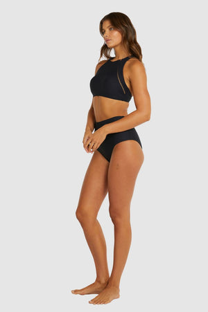Baku High Neck Bra Bikini Top - Rococco