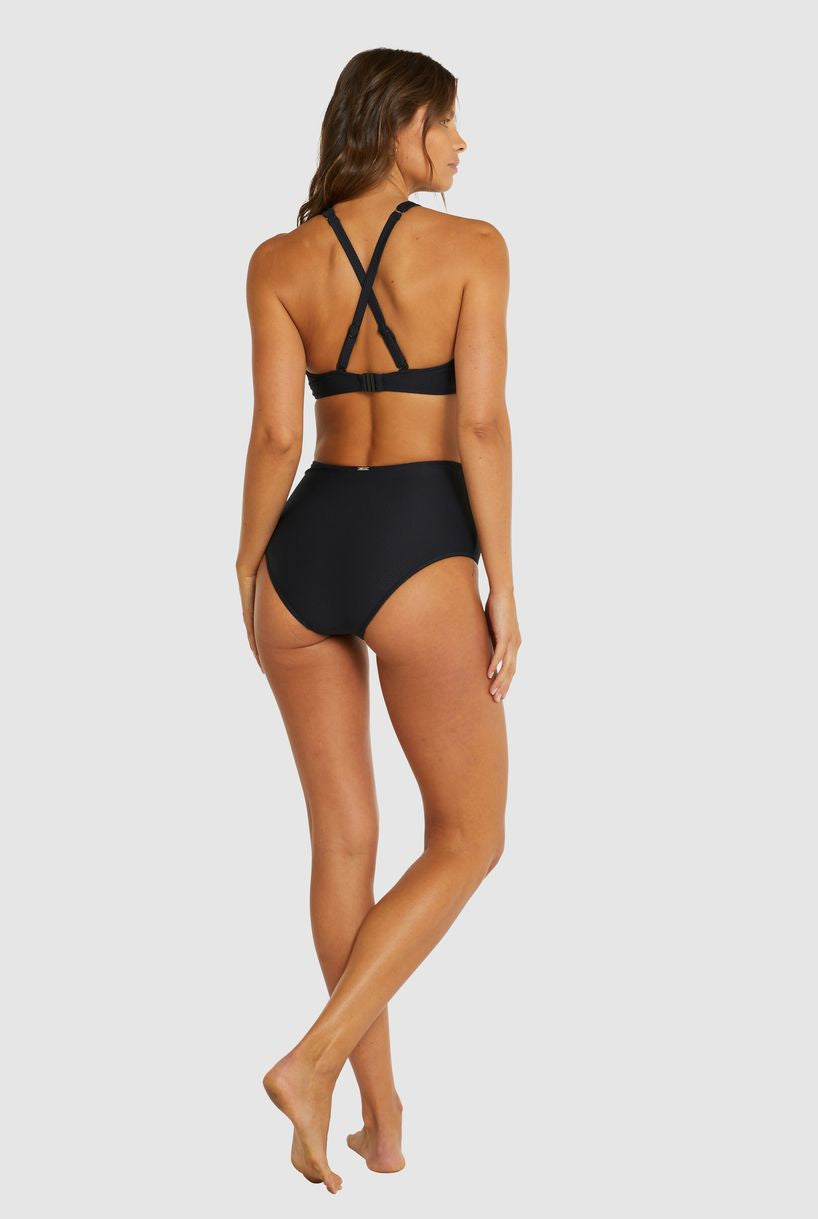 Baku High Neck Bra Bikini Top - Rococco