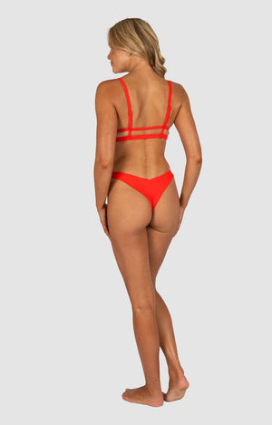 Baku V-Waist Brazilian Pant - Rococco