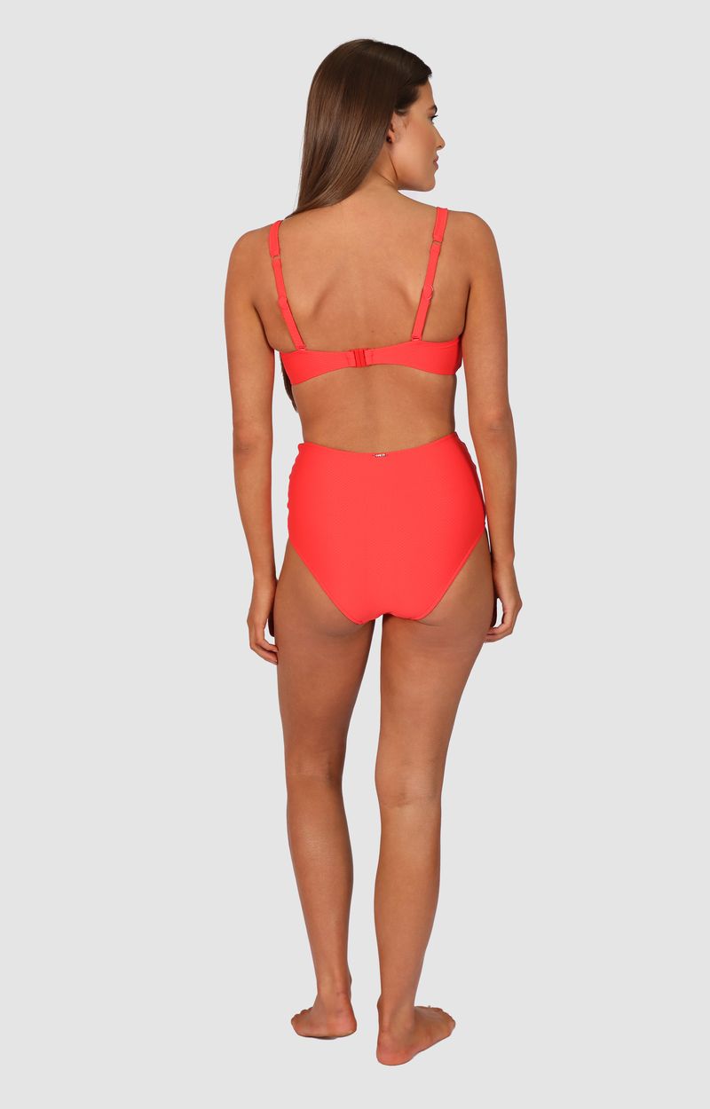 Baku Ladder Lace High Waist Pant - Rococco