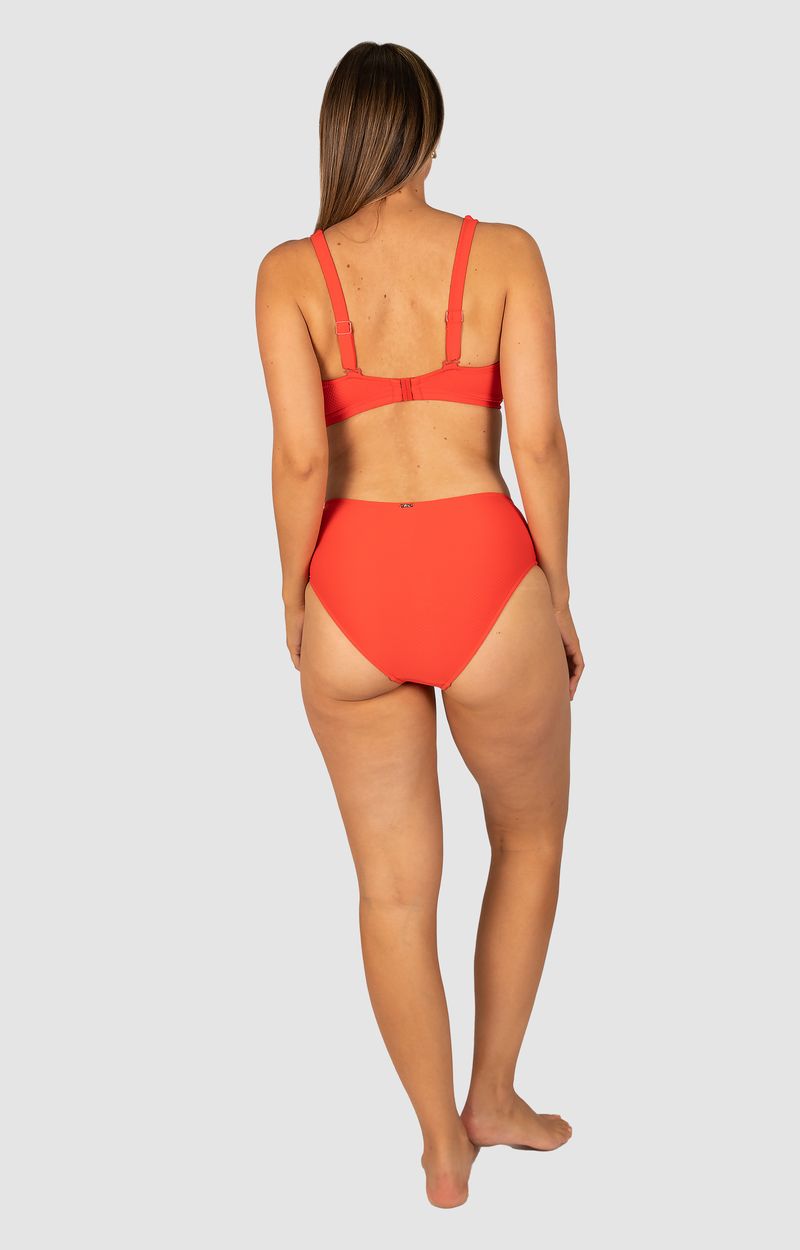 Baku E-G Cup Lace Up Bra - Rococco