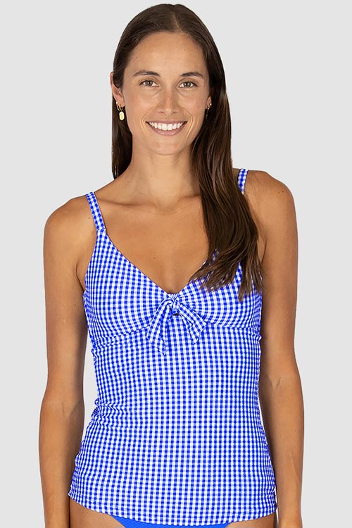 Baku 50s Tie Singlet - Riviera