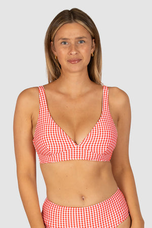 Baku C-D Longline Bra - Riviera