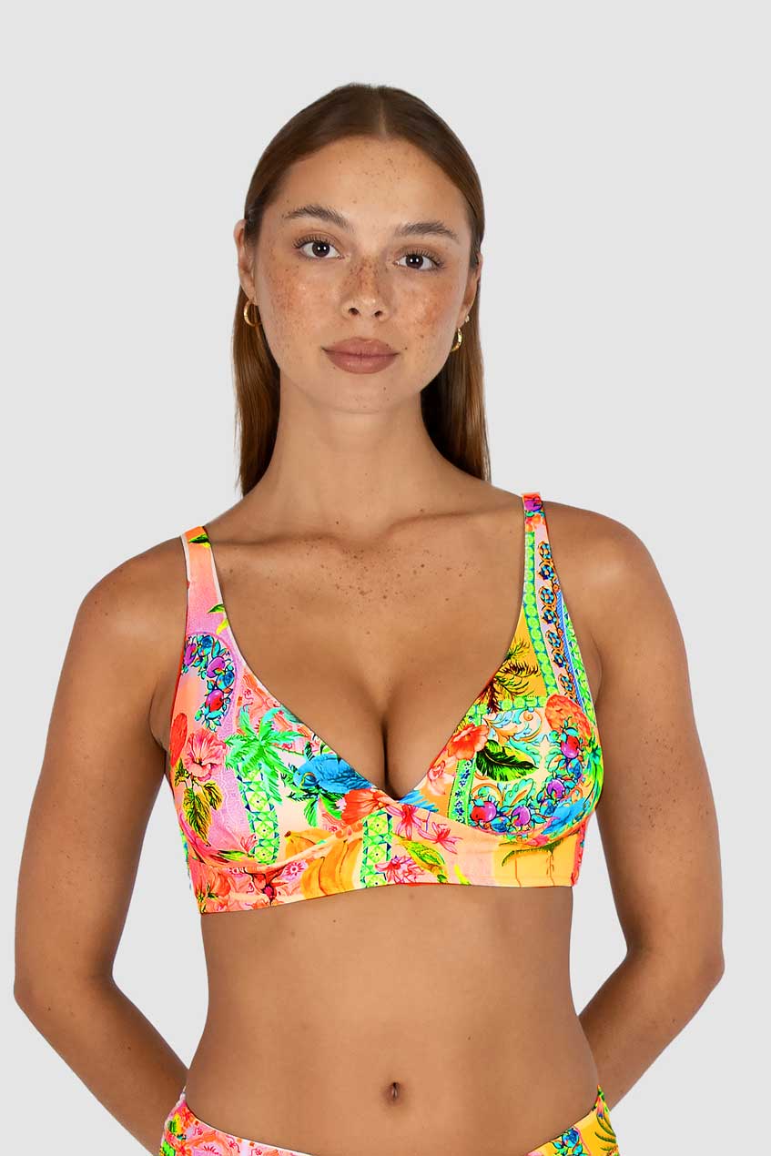 Baku C/D Longline Bra - Sardinia