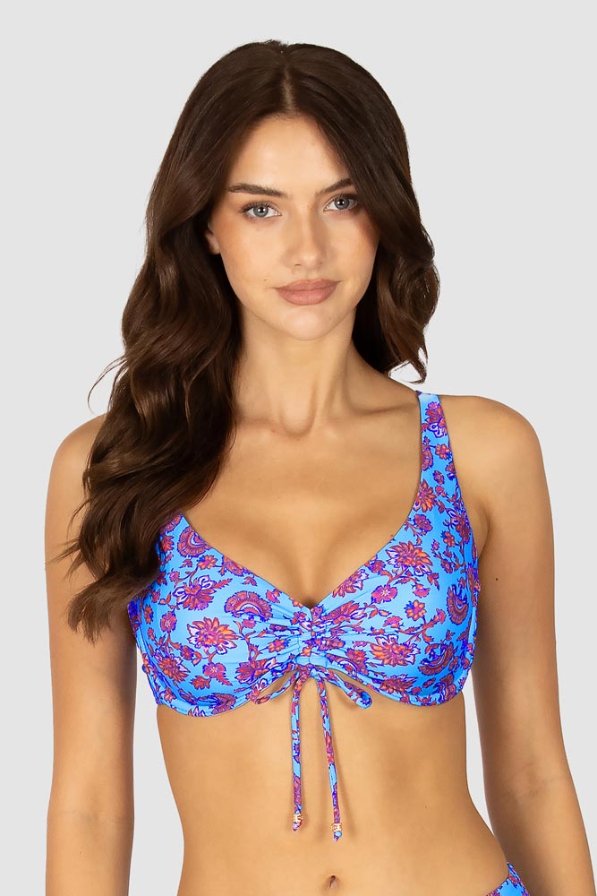 Baku F Cup Tri Bra - Flamenco