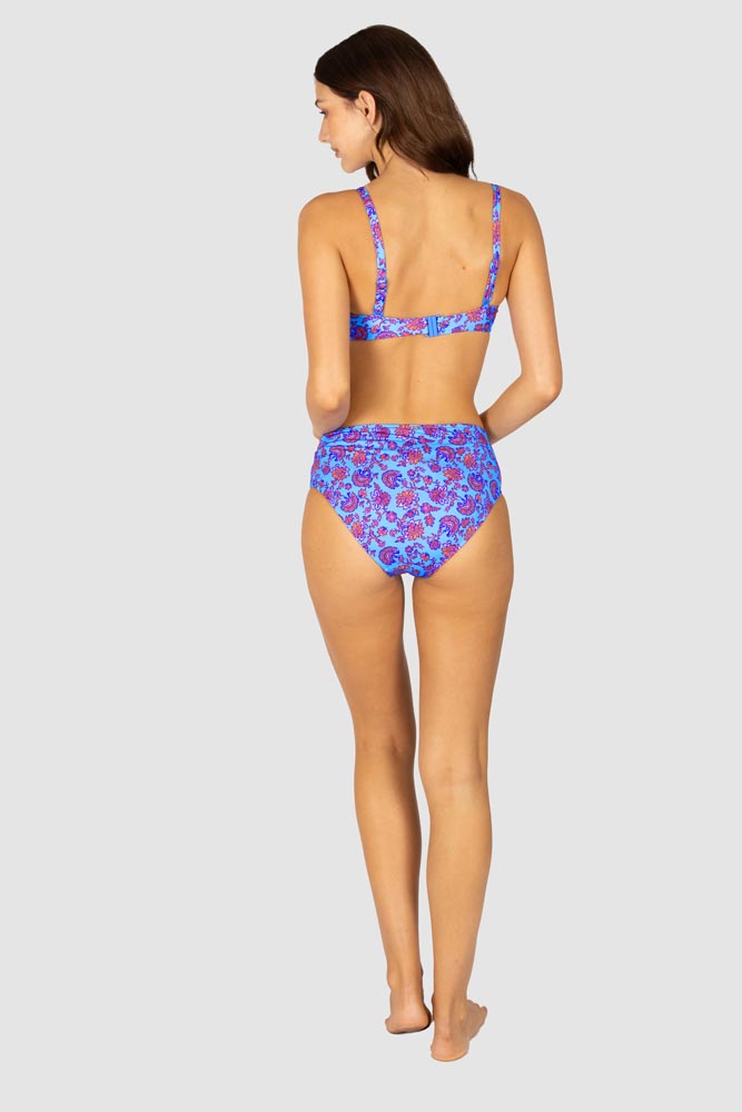 Baku F Cup Tri Bra - Flamenco