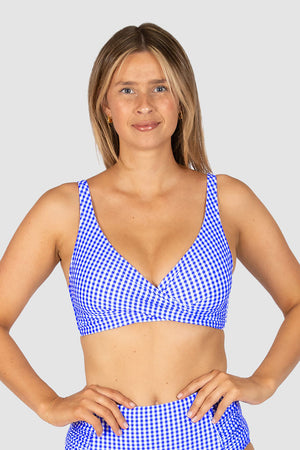 Baku D/E Wrap Bra - Riviera