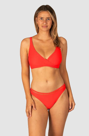 Baku D/E Wrap Bra - Rococco