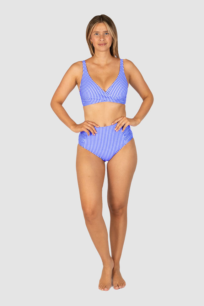 Baku D/E Wrap Bra - Riviera