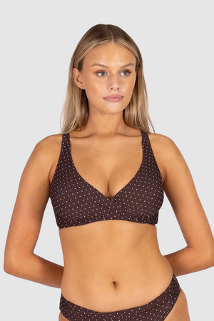 Baku D/E Wrap Underwire Bra - Sundancer