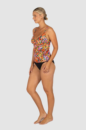 Baku D/E Wrap Singlet - Biarritz